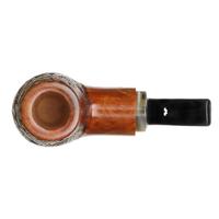 Caminetto Partially Sandblasted Reverse Calabash Bent Apple (06) (AT)
