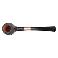 Caminetto 50th Anniversary Sandblasted Bent Billiard with Rose Gold (46.50) (AT)