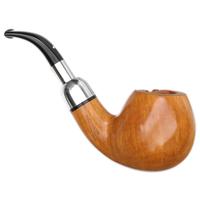 Caminetto Smooth Natural Bent Apple with Silver (02) (AR)
