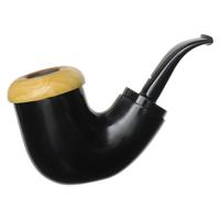 Caminetto Smooth Reverse Calabash Calabash with Boxwood (05) (AT)