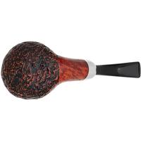Caminetto Sandblasted Bent Apple with Silver (06) (AT)