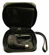 Dunhill Shell Briar (4103) with Silver Army Mount, Tamper and Carrying Case