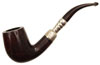 Dunhill Chestnut (5102) with Silver Spigot Mount (2010)
