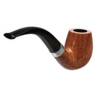 Dunhill Root Briar Bent Billiard with Silver (DR****) (2018)