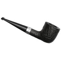 Dunhill Shell Briar White Spot Pot with Silver (4) (R) (F/T) (2741)