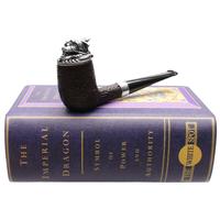 Dunhill Imperial Dragon Shell Briar Billiard with Silver (4103) (6/88)