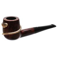 Dunhill Snake Pipe Amber Root with Gold and Diamonds (4103) (2015)