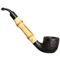 Dunhill Shell Briar Quaint Bent Pot with Bamboo (3) (2021)