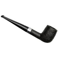 Dunhill Shell Briar White Spot Billiard with Silver (196) (F/T) (3132) (2021)