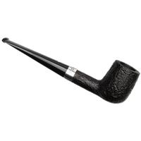 Dunhill Shell Briar White Spot Billiard with Silver (196) (F/T) (3112) (2021)