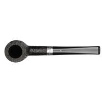 Dunhill Shell Briar White Spot Billiard with Silver (196) (F/T) (3112) (2021)