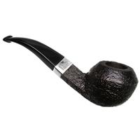 Dunhill Shell Briar White Spot Bent Bulldog with Silver (P) (F/T) (3100) (2021)