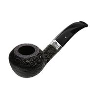 Dunhill Shell Briar White Spot Bent Bulldog with Silver (P) (F/T) (3100) (2021)