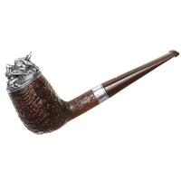 Dunhill Imperial Dragon Cumberland Billiard with Silver (4103) (23/88)