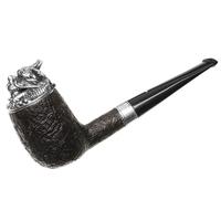 Dunhill Imperial Dragon Shell Briar Billiard with Silver (4103) (21/88)