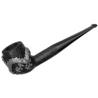 Dunhill Dragon Pipe Shell Briar with Silver and Rubies (4103) (2016)