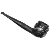 Dunhill Dragon Pipe Shell Briar with Silver and Rubies (4103) (2016)