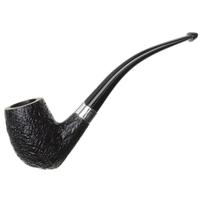 Dunhill Shell Briar Quaint Bent Billiard with Silver (4) (2017)