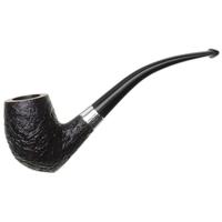 Dunhill Shell Briar Quaint Bent Billiard with Silver (4) (2017)