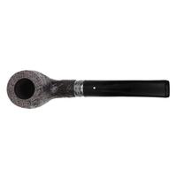 Dunhill Shell Briar White Spot Bent Billiard with Silver (120) (F/T) (3173) (2021)