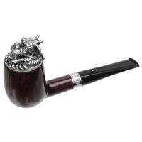 Dunhill Imperial Dragon Bruyere Billiard with Silver (4103) (31/88)