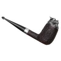 Dunhill Imperial Dragon Shell Briar Billiard with Silver (4103) (50/88)