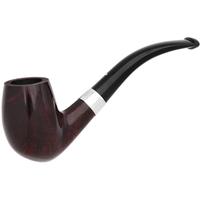 Dunhill Zeppelin Bruyere Quaint Bent Billiard with Silver (4) (25/26) (2025) (with Case and Tamper)