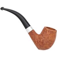 Dunhill Zeppelin Tanshell Quaint Bent Billiard with Silver (4) (4/16) (2025) (with Case and Tamper)