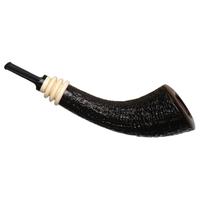 Former Partially Sandblasted Horn with Ivorite