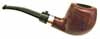 L'Anatra Smooth Bent Billiard with Silver (3 Egg)