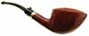 L'Anatra Smooth Fiammata Bent Dublin with Silver (Gigante) (1 Egg)