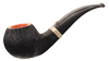 L'Anatra Pettinate Bent Apple with Silver Band