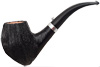 L'Anatra Pettinate Paneled Bent Egg with Silver Band