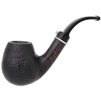 L'Anatra Sandblasted Bent Brandy with Silver