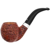 L'Anatra Sandblasted Bent Apple with Silver