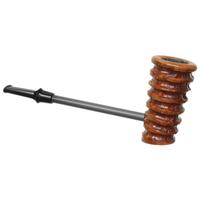 Eltang Basic Rusticated Light Dublin Sitter with Wind Cap and Tamper
