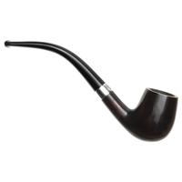 Peterson Junior Heritage Silver Mounted Bent Billiard Fishtail