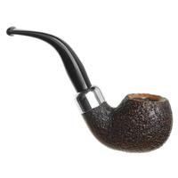 Peterson: Arklow Sandblasted (03) Fishtail Tobacco Pipe