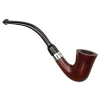 Peterson Speciality Smooth Nickel Mounted Calabash Fishtail