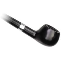 Peterson Churchwarden Ebony Silver Mounted Prince Fishtail