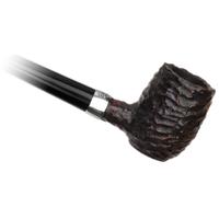 Peterson Churchwarden Rusticated Barrel Fishtail