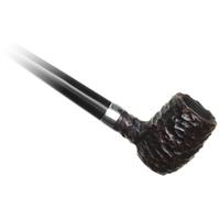 Peterson Churchwarden Rusticated Barrel Fishtail