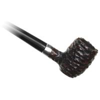 Peterson Churchwarden Rusticated Barrel Fishtail