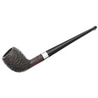 Peterson Junior Rusticated Nickel Mounted Belge Fishtail