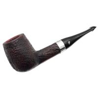Peterson House Pipe Sandblasted Billiard P-Lip