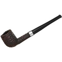 Peterson Junior Rusticated Nickel Mounted Straight Billiard Fishtail