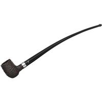 Peterson Churchwarden Rusticated Barrel Fishtail