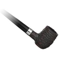 Peterson Churchwarden Rusticated Barrel Fishtail