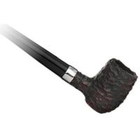 Peterson Churchwarden Rusticated Barrel Fishtail