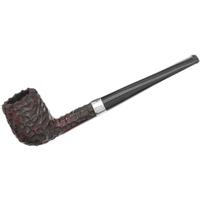 Peterson Junior Rusticated Nickel Mounted Straight Billiard Fishtail